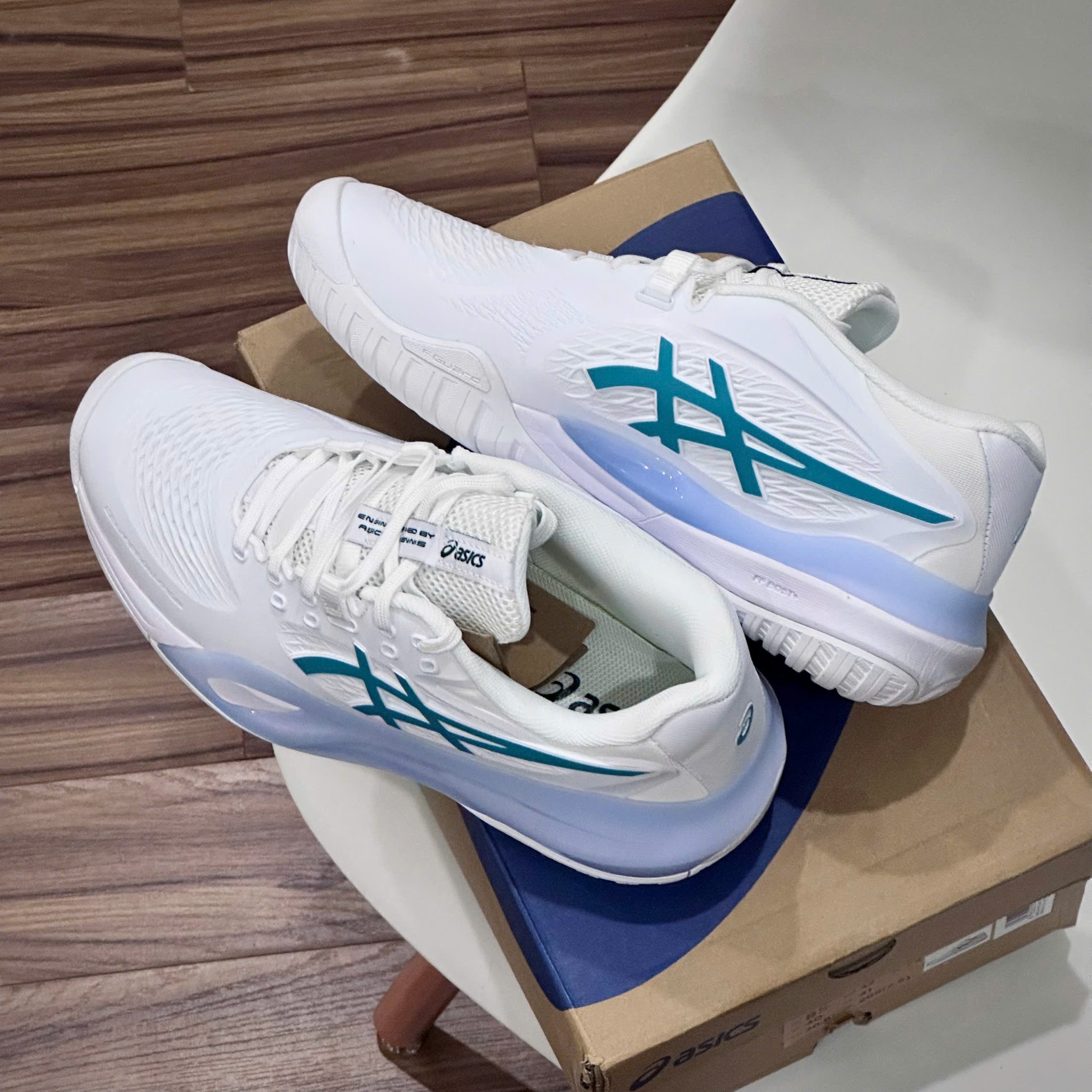 Giày Asics Gel-Resolution X ‘White Green’