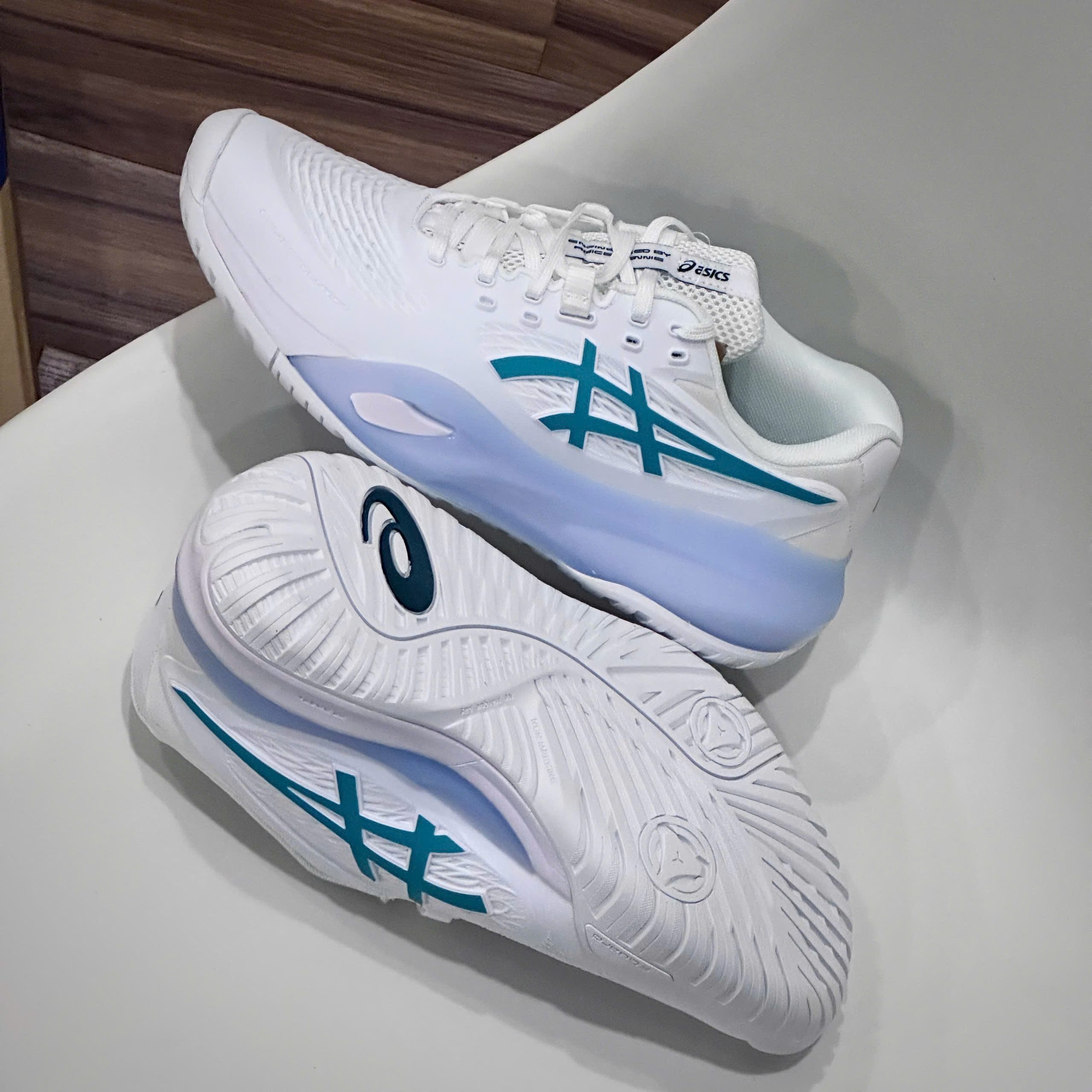 Giày Asics Gel-Resolution X ‘White Green’