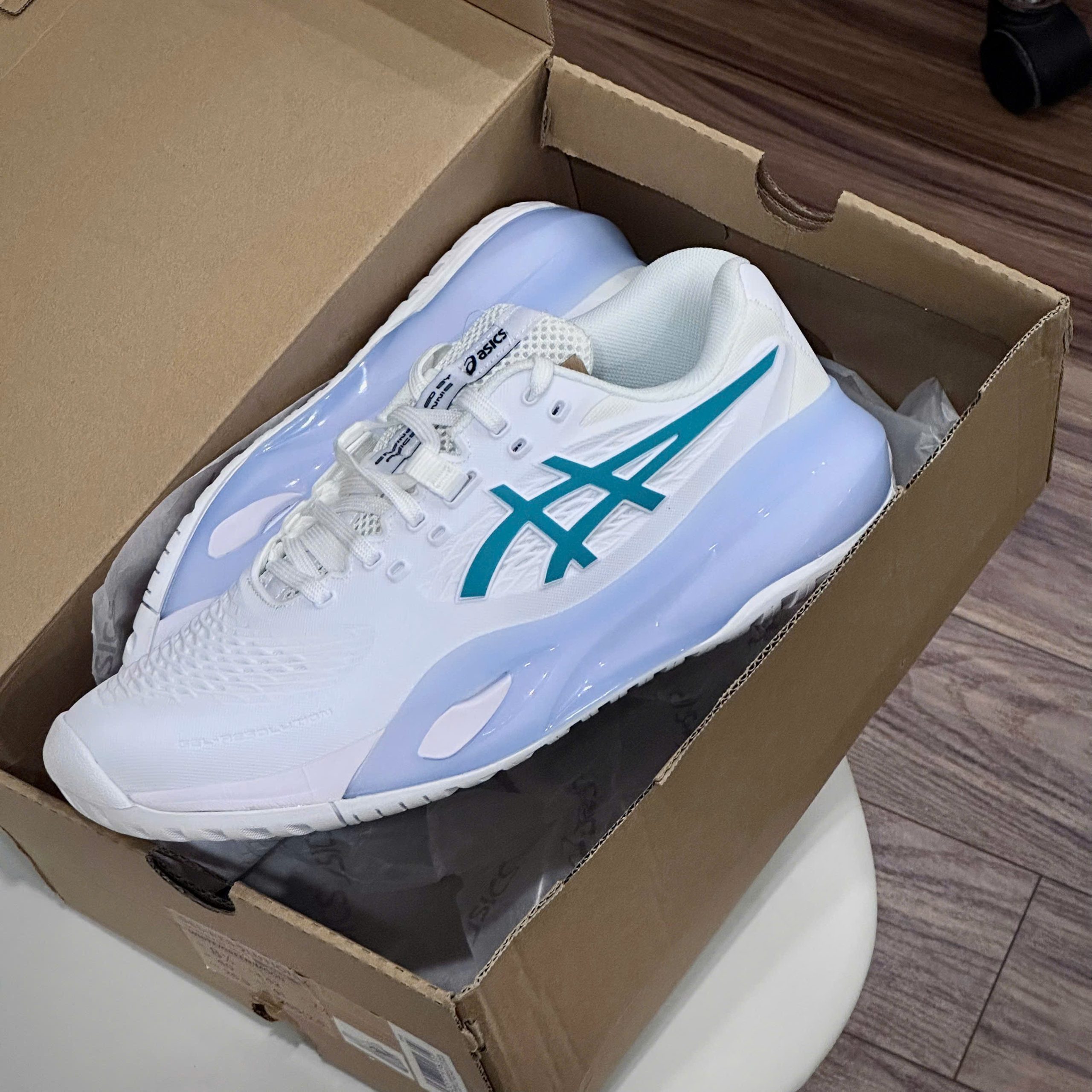 Giày Asics Gel-Resolution X ‘White Green’