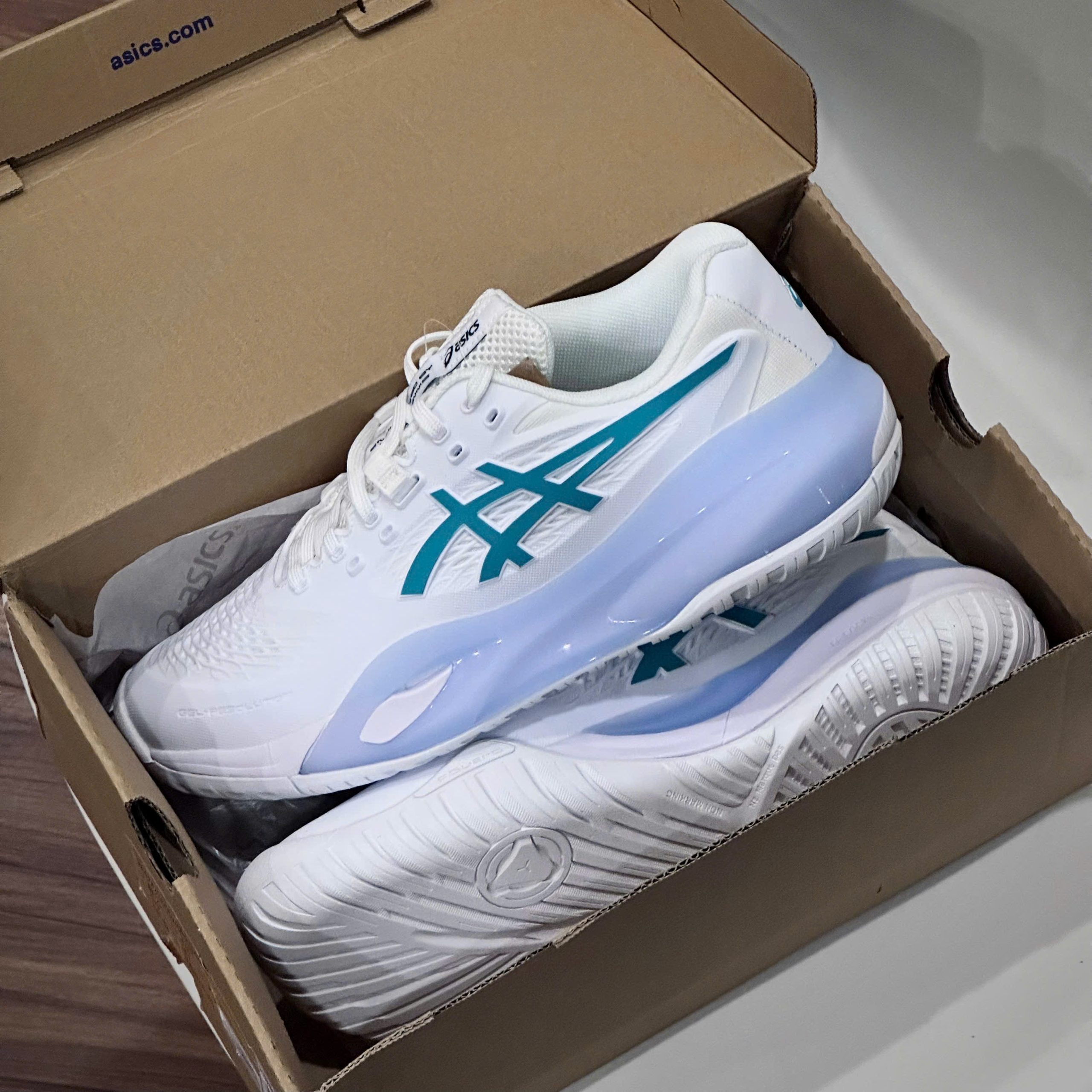 Giày Asics Gel-Resolution X ‘White Green’