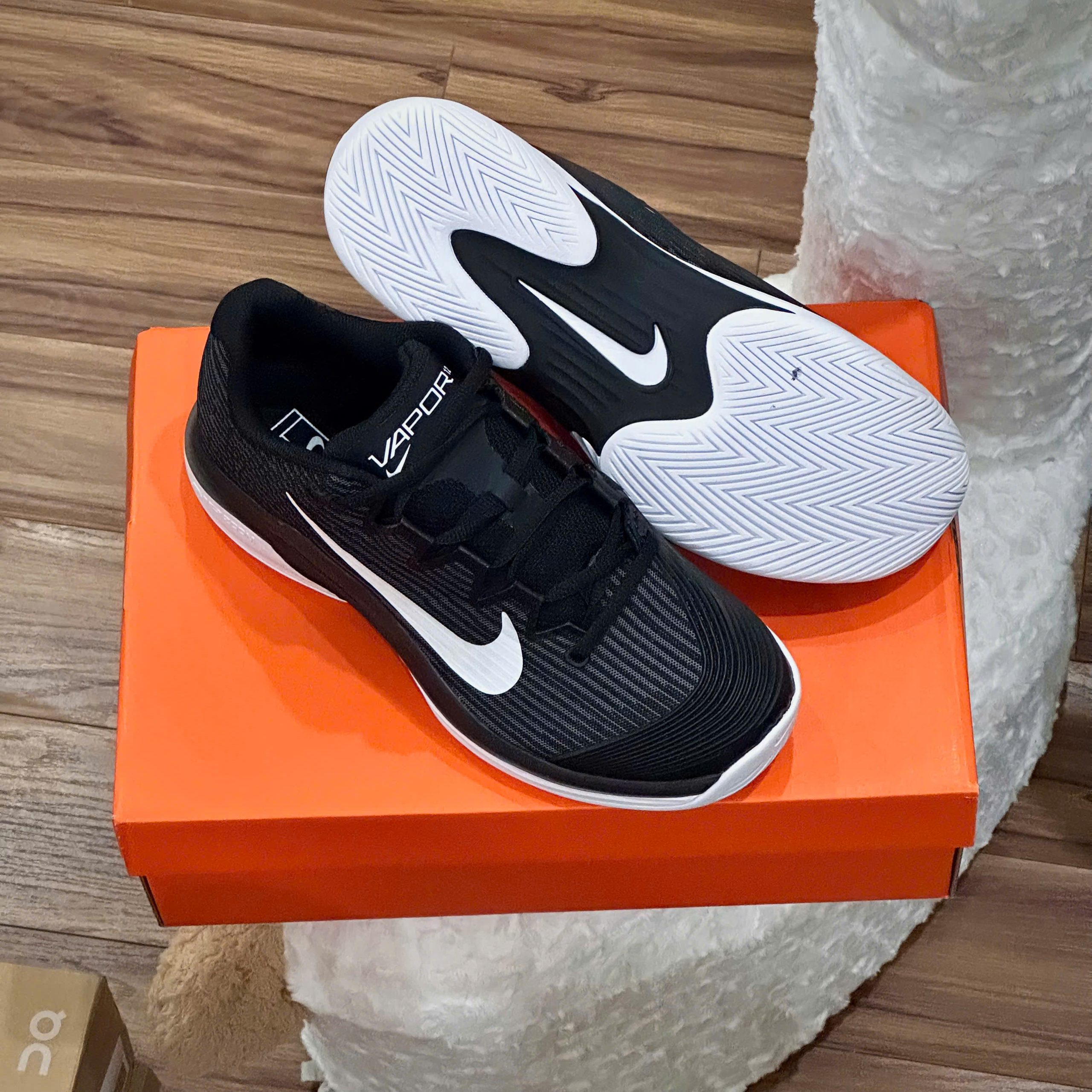 Giày Nike Court Air Zoom Vapor 12 HC ‘Black Dark’