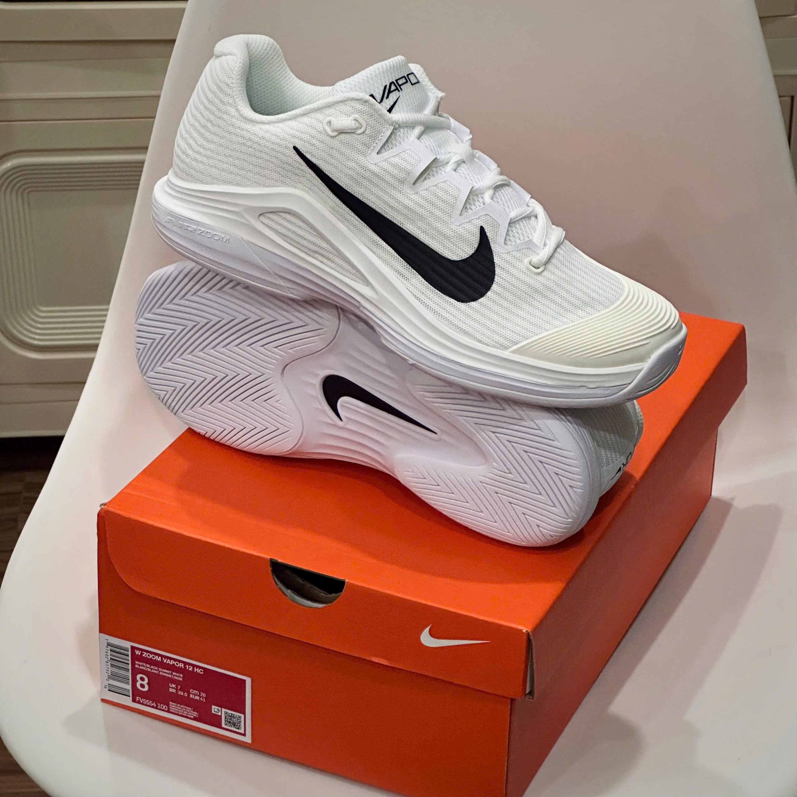 Giày Nike Court Air Zoom Vapor 12 HC ‘White’