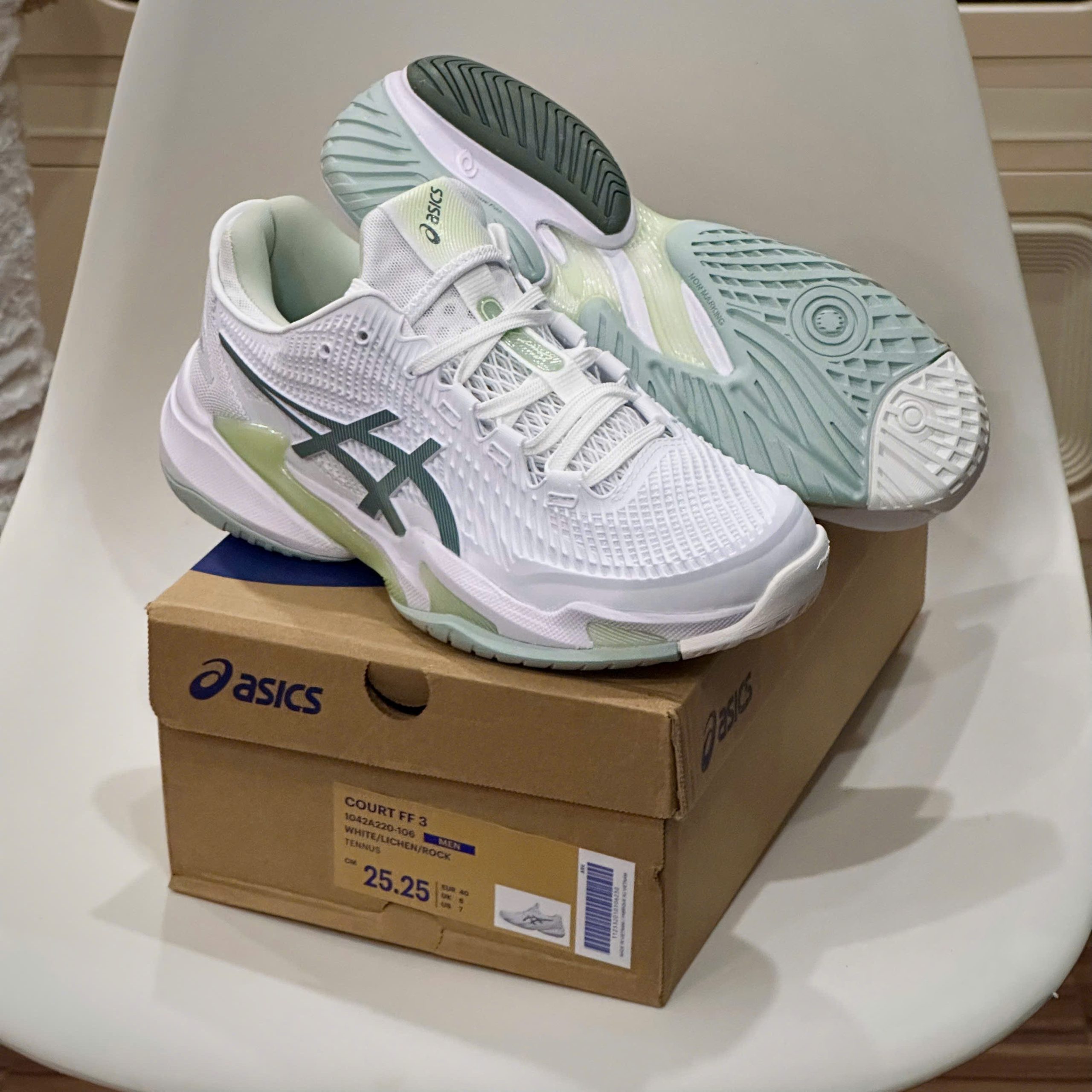 Giày Asics Court FF 3 ‘White Lichen Rock’ Giày Asics Court FF 3 ‘White Lichen Rock’
