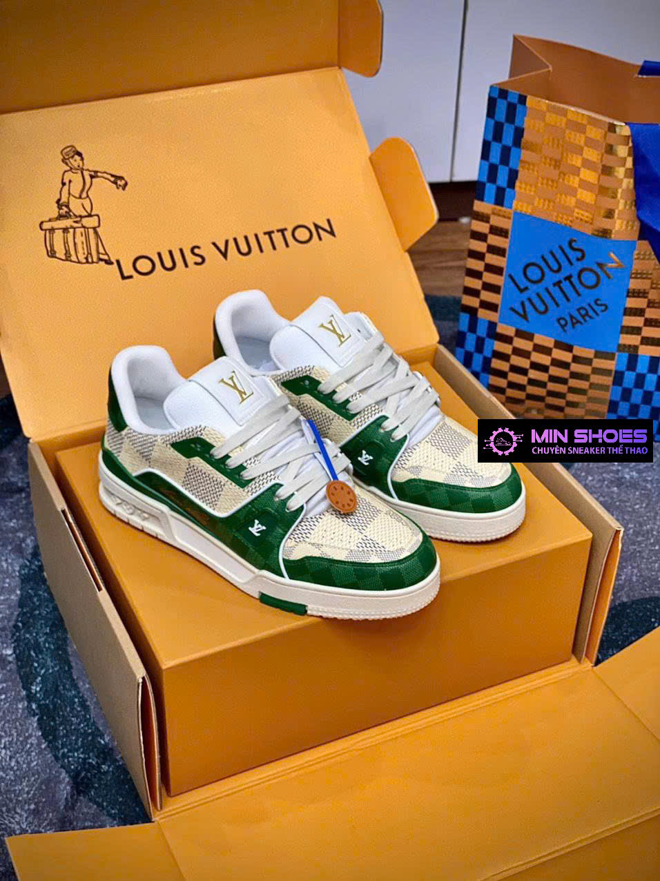 Giày Sneaker Louis Vuitton (LV) Like Authentic