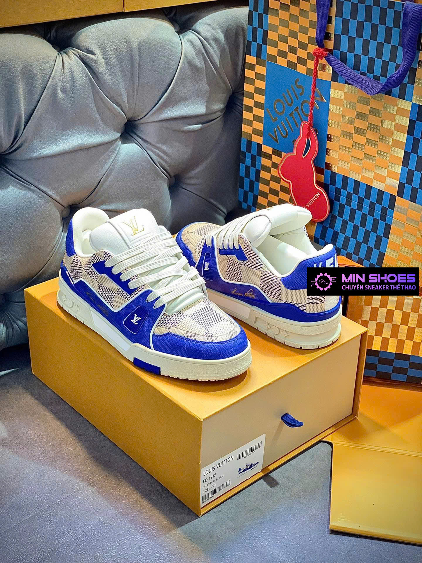 Giày Sneaker Louis Vuitton (LV) Like Authentic