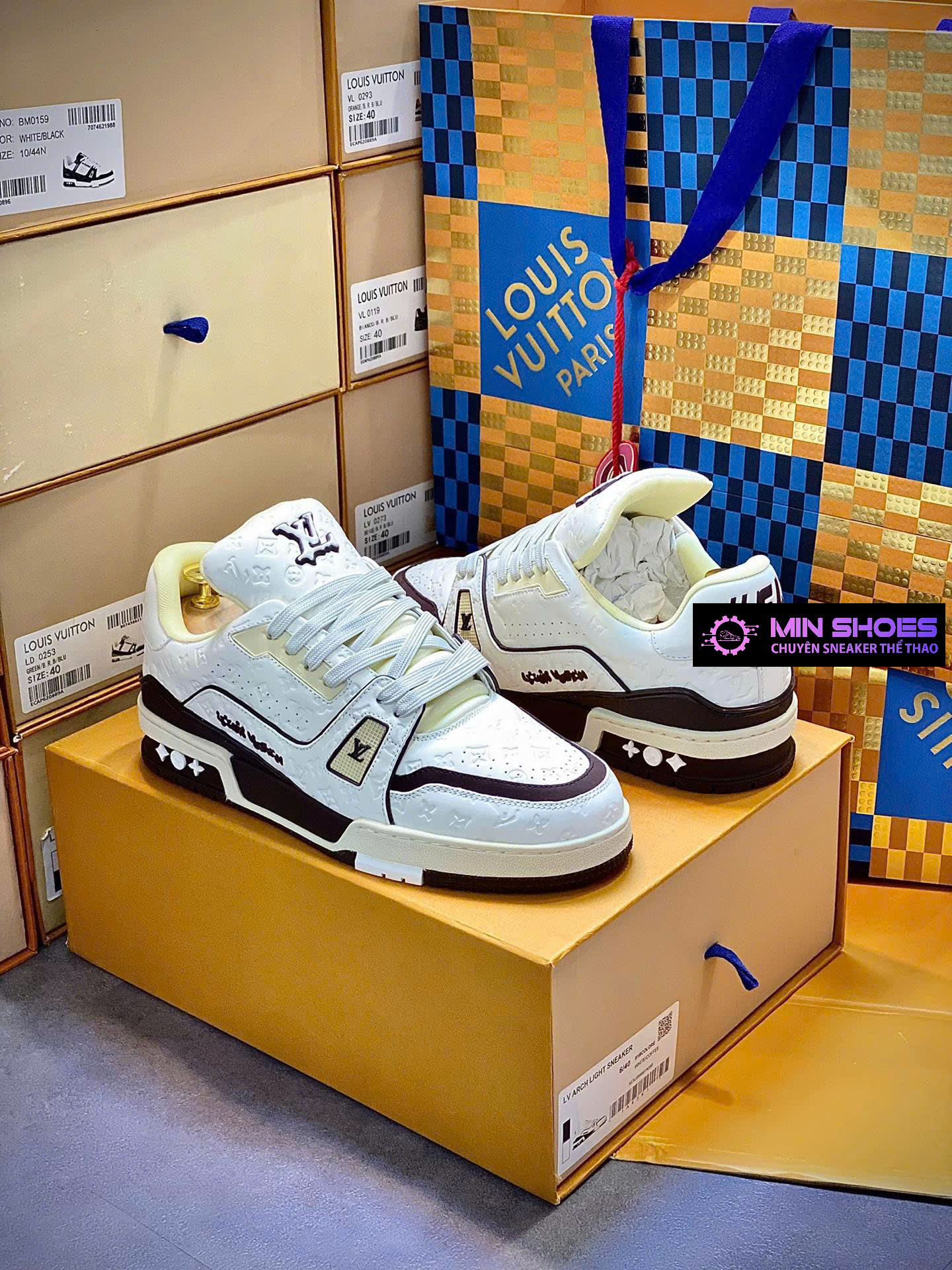 Giày Sneaker Louis Vuitton (LV) Like Authentic