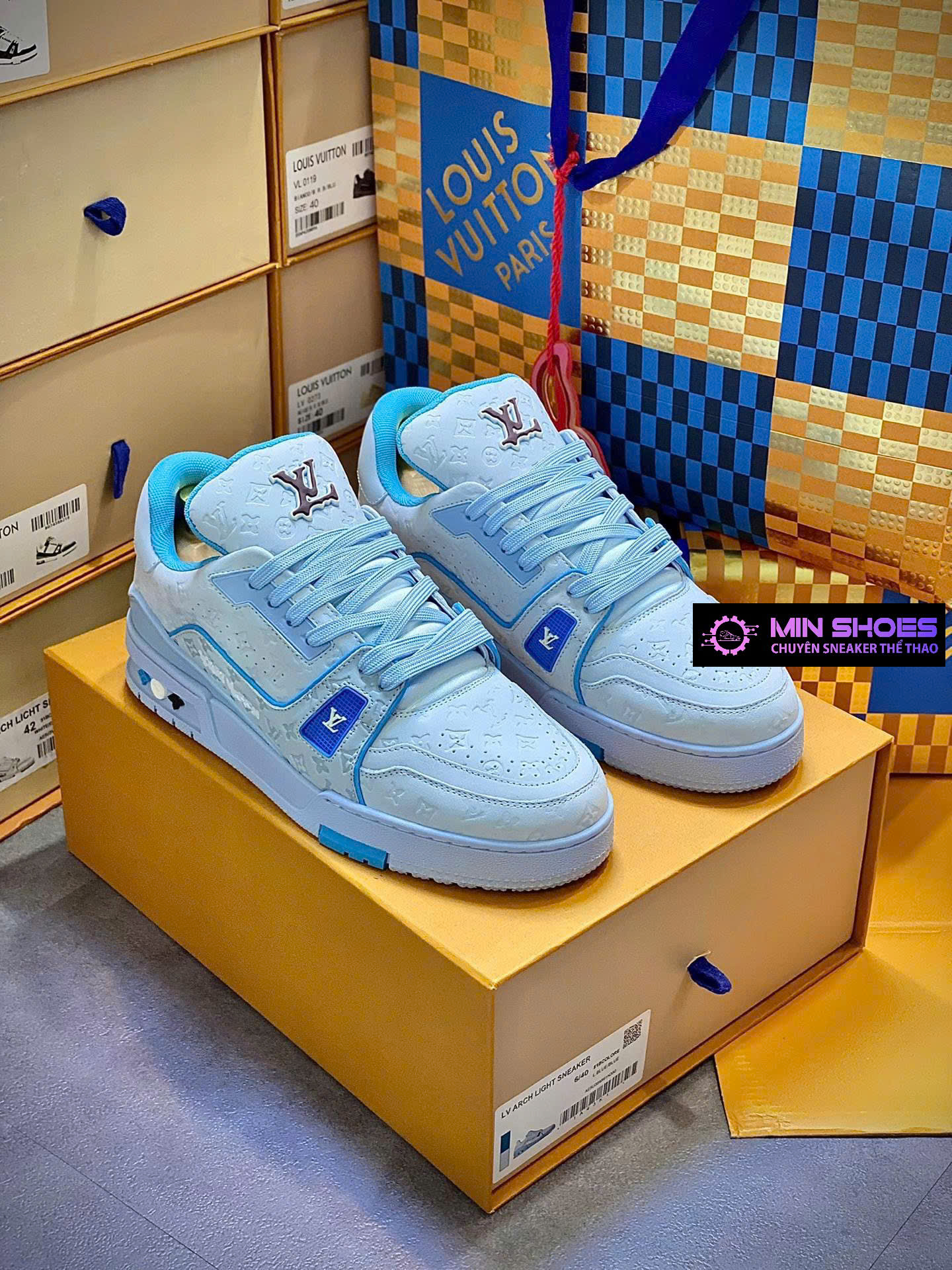 Giày Sneaker Louis Vuitton (LV) Like Authentic