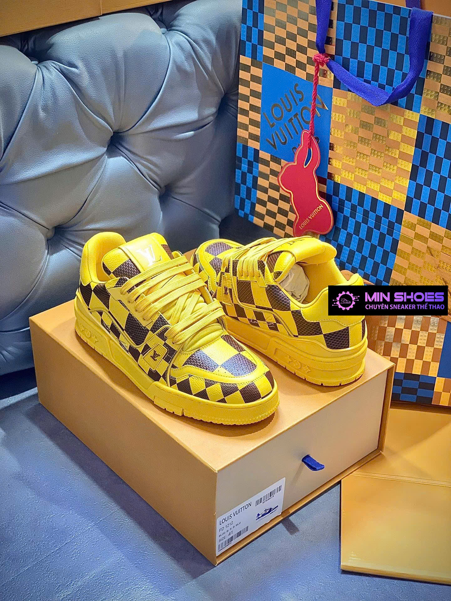 Giày Sneaker Louis Vuitton (LV) Like Authentic