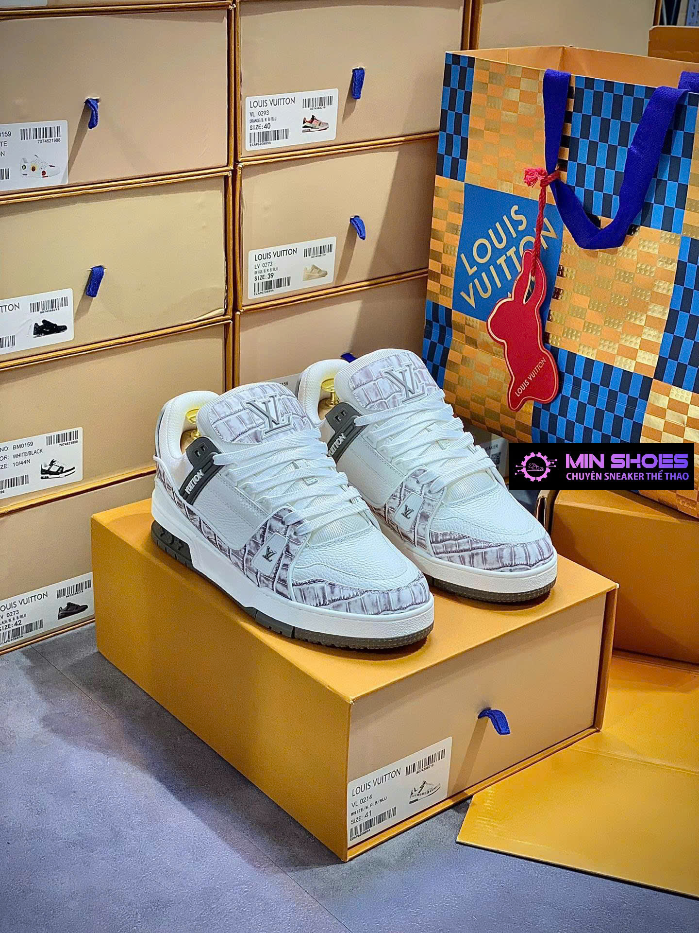 Giày Sneaker Louis Vuitton (LV) Like Authentic