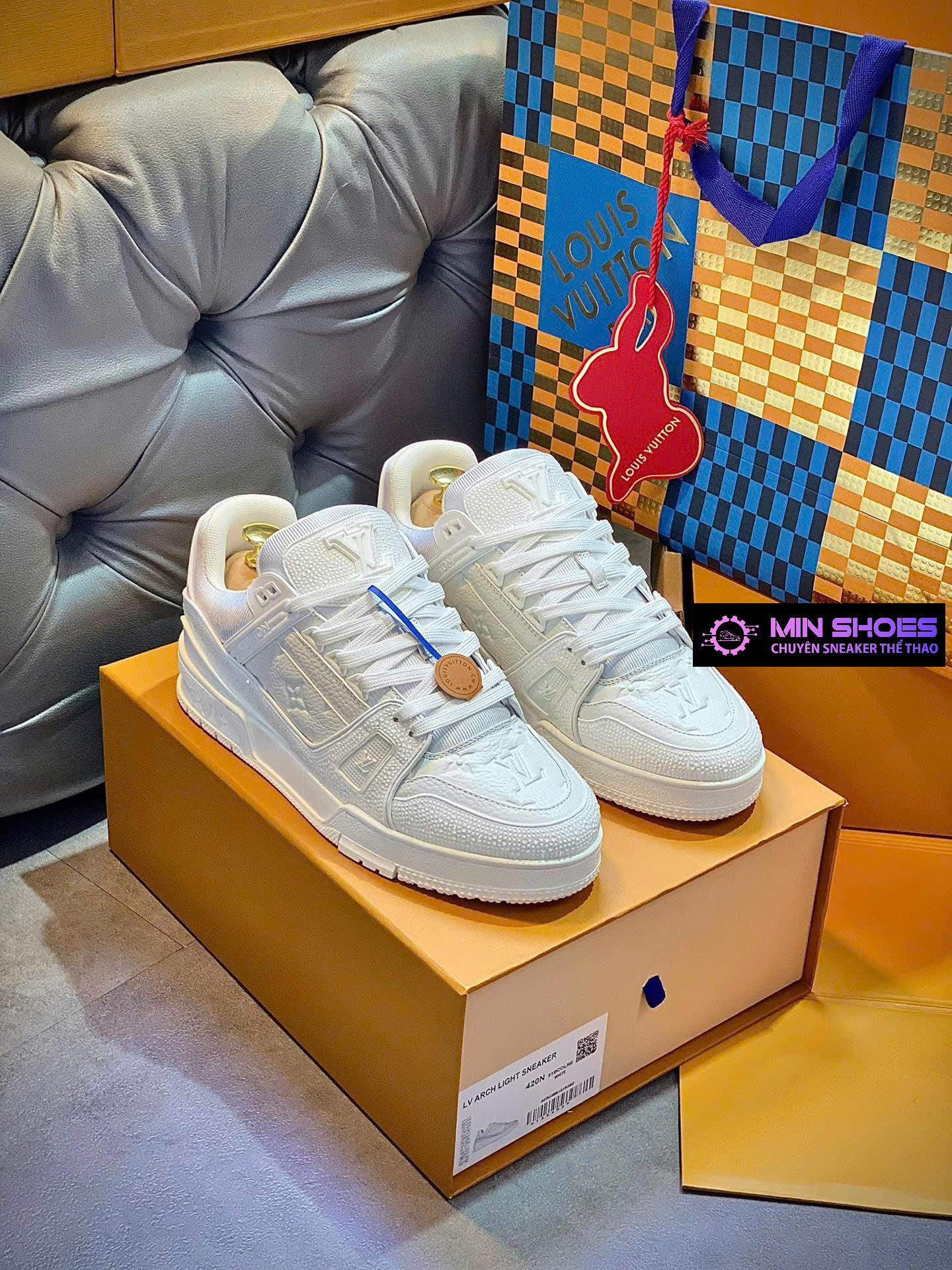 Giày Sneaker Louis Vuitton (LV) Like Authentic