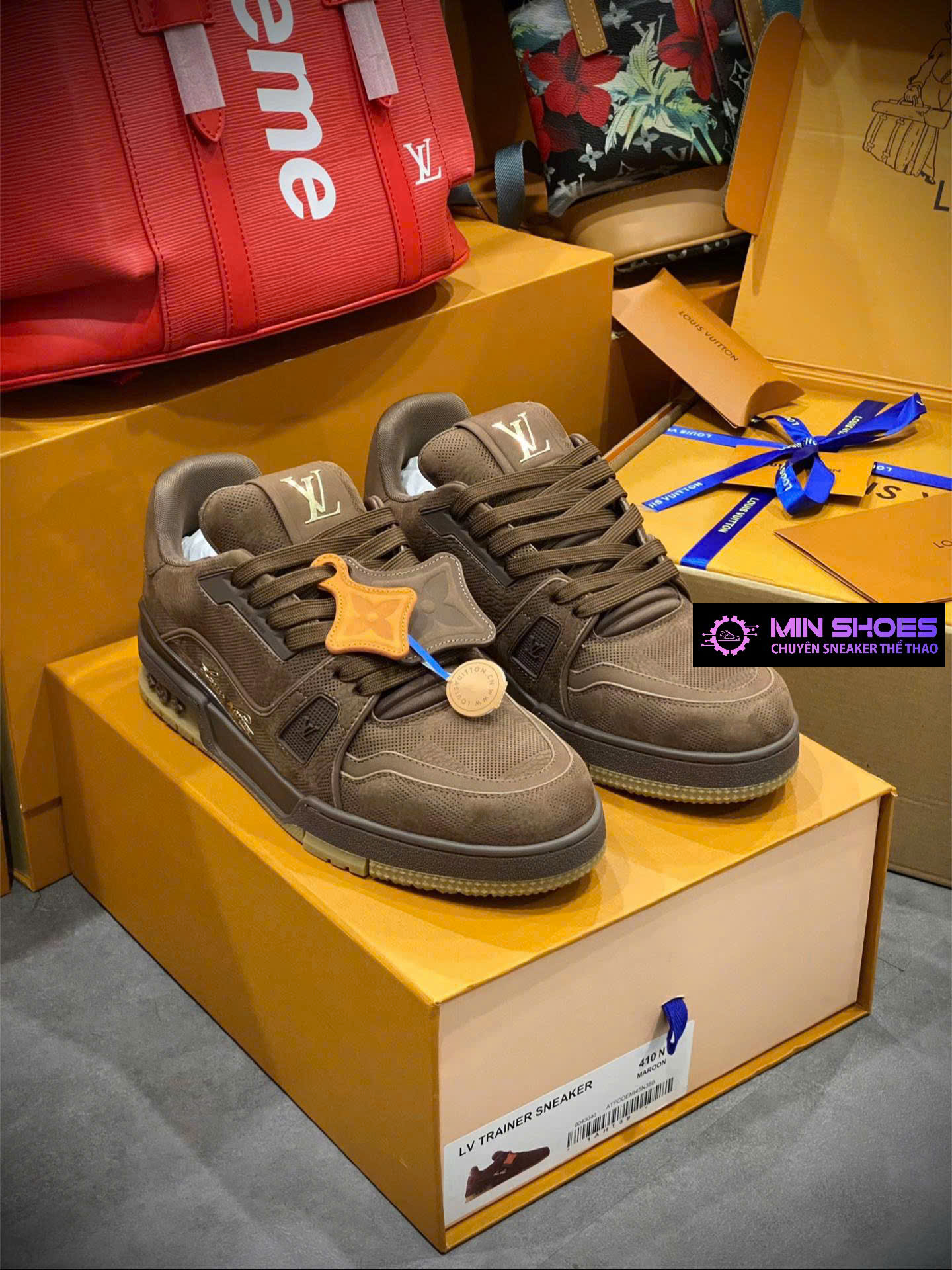 Giày Sneaker Louis Vuitton (LV) Like Authentic