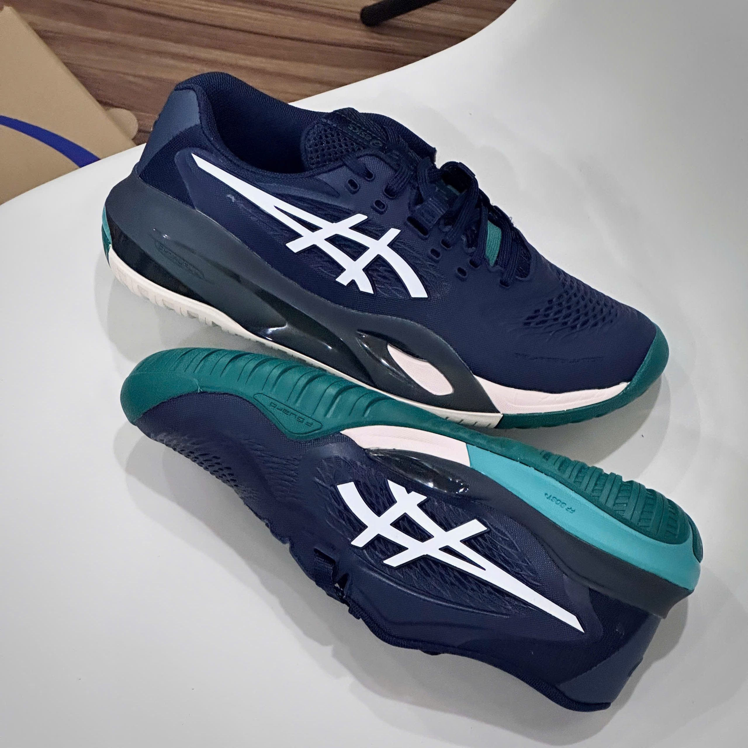 Giày Asics Gel-Resolution X Wide ‘Midnight & Cream’