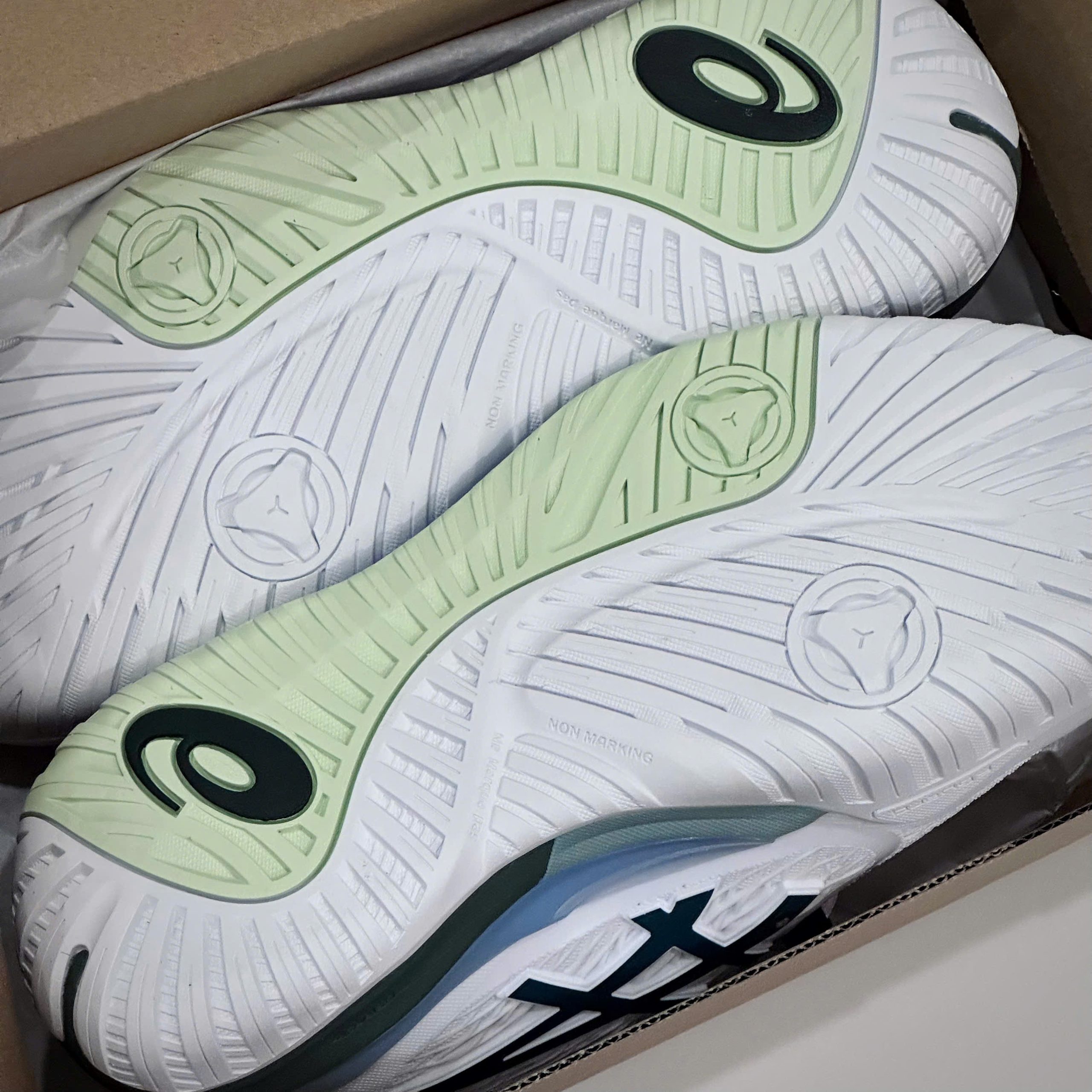 Giày Pickleball Tennis Asics Gel Resolution X White